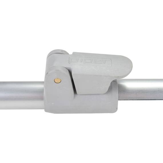 ESVO Teleskopierbare Aluminium Aufstellstab 25/22 mm, 3 teilig 165-245 cm + Powergrip