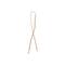 Schnürsenkel flach 45 cm, beige
