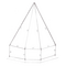 Seitenschirm Pyramide 6 Super