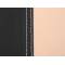 Beige tent met zwart front