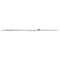ESVO Teleskopierbare Aluminium Firststab 25/22 mm 95 - 170 cm, 2 teilig