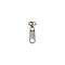 YKK schuiver 10 CF (10C) met 1 greepplaat