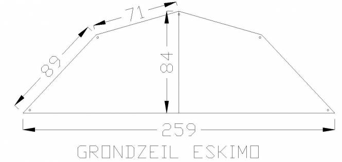 Zeltboden Eskimo