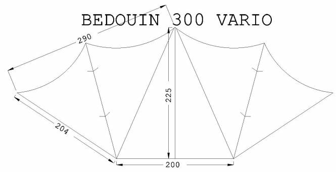 Bedouin 300 Variodach