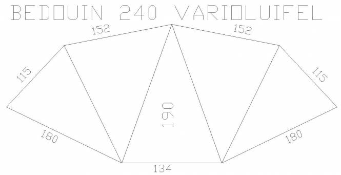 Bedouin 240 Variodach