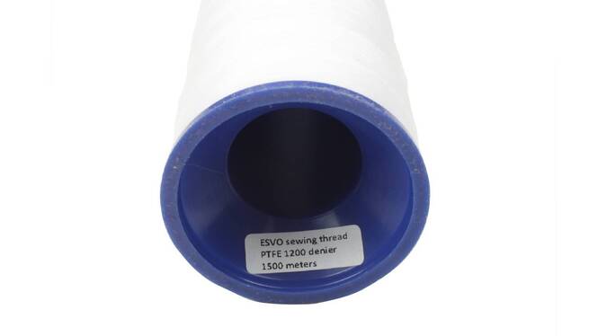 ESVO PTFE Nähgarn 40, 1500 Meter, UV-beständig, ecru / natur