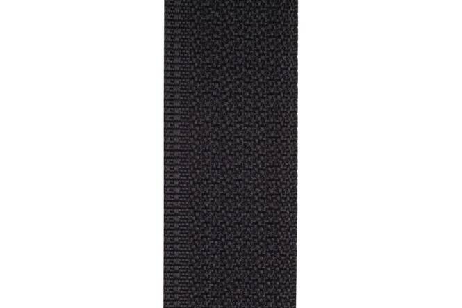 Zeltband 16 mm, Polyester, Schwarz