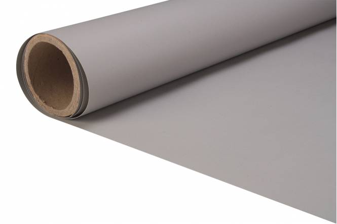 Zeltplane PVC grau 300 cm, 440 Gr./M² 