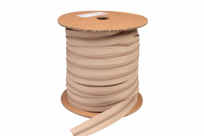 Rolle Reißverschluss YKK, sand