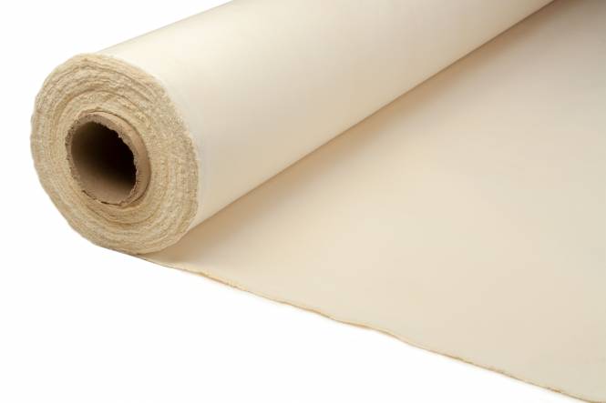 Zeltstoff ESVO Firetech, flammhemmend M2 / B1 540 Gr/M² Polyester/Baumwolle 205 cm, ivoire ll Wahl
