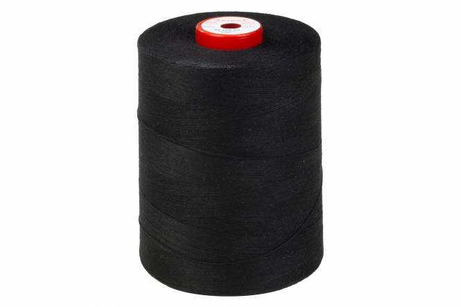 AMANN Nähgarn 25 wasserabweisend 2000 Meter schwarz, 5-PACK