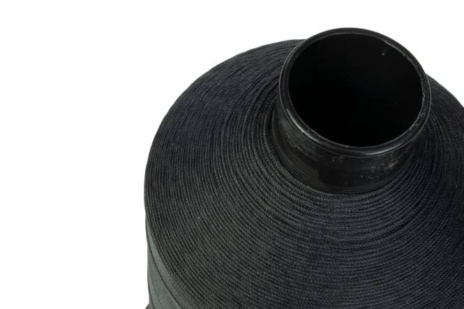 AMANN Outdoor-Pro Nähgarn polyester wasserabweisend, dicke 40, 5500 meter, anthrazit, 4-PACK