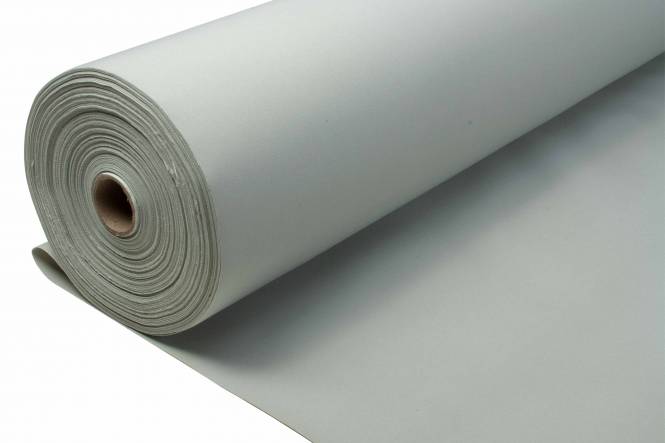 PolyPlus Outdoor, wasserdichter Verdeckstoff, 152 cm, silber grau