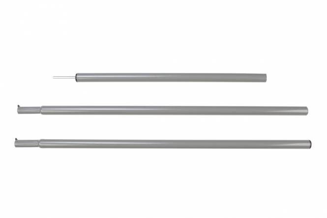 Tentstok 19 mm staal 180 cm