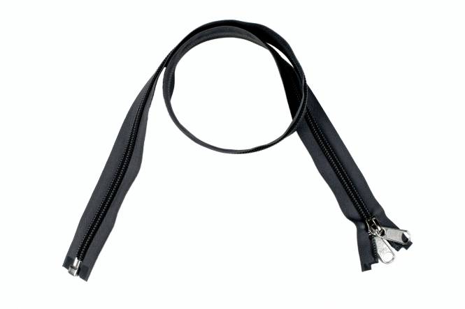 YKK Reißverschlüsse 10 mm teilbar schwarz, 800 cm