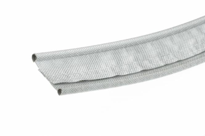 Kederband Wohnwagen, doppelt 7 / 5 mm, grau