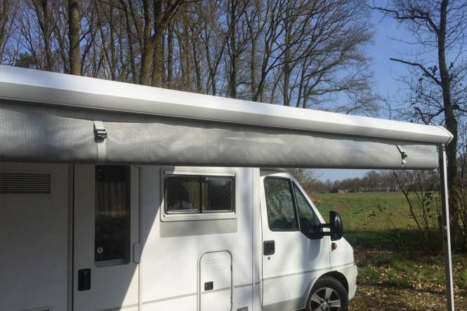 Sunblocker Fiamma and Omnistor grau 190 x 240 cm