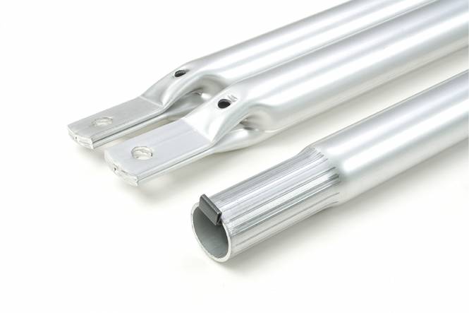Teleskopierbare Aluminium Firststab 25/22 mm 165 - 245 cm, 3 teilig