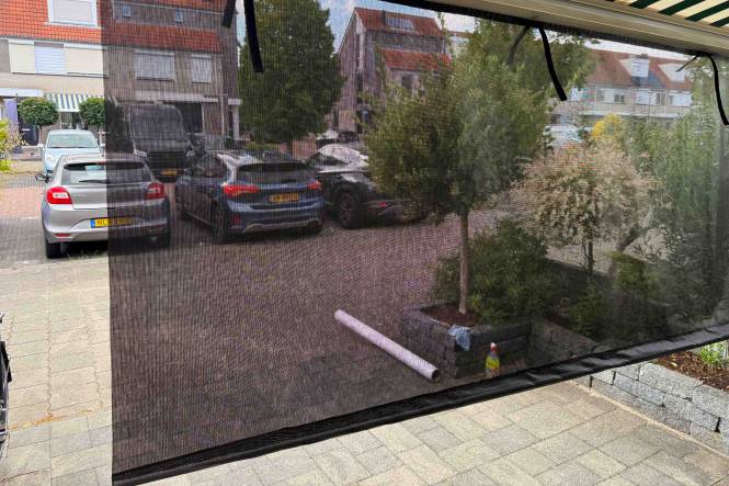Sonnenschutz ESVO Volant Deluxe 350 Gr/M² 140 cm, schwarz