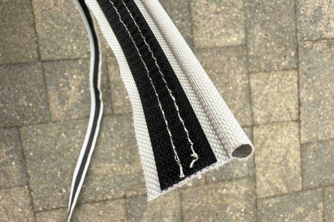 Sonnenschutz ESVO Volant Deluxe 350 Gr/M² 140 cm, schwarz