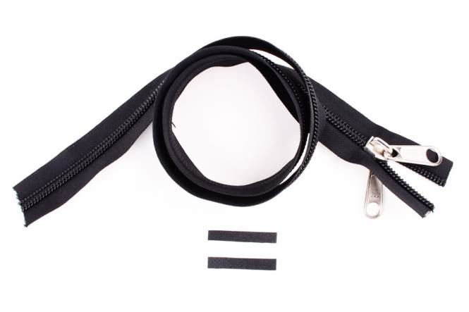 YKK Reißverschlüsse 10 mm nicht teilbar schwarz