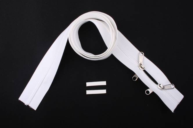 YKK Reißverschlüsse 6 mm, nicht teilbar X-form / O-form [CLONE]