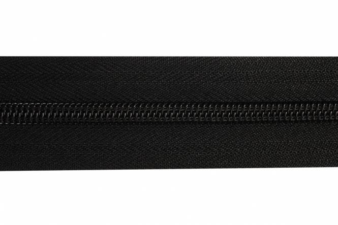 YKK Reißverschlüsse 5 mm nicht teilbar O-form schwarz
