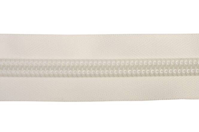 YKK rits 10 mm 2-weg niet deelbaar wit