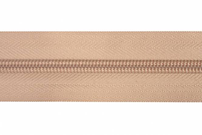 YKK Reißverschlüsse 5 mm nicht teilbar X-form, sand