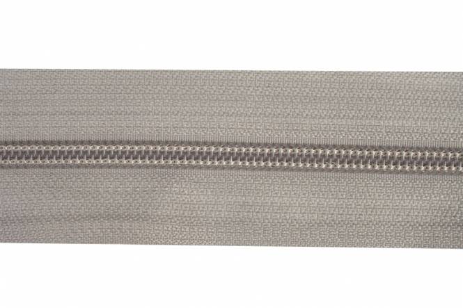 YKK Reißverschlüsse 5 mm nicht teilbar X-form, leichtgrau