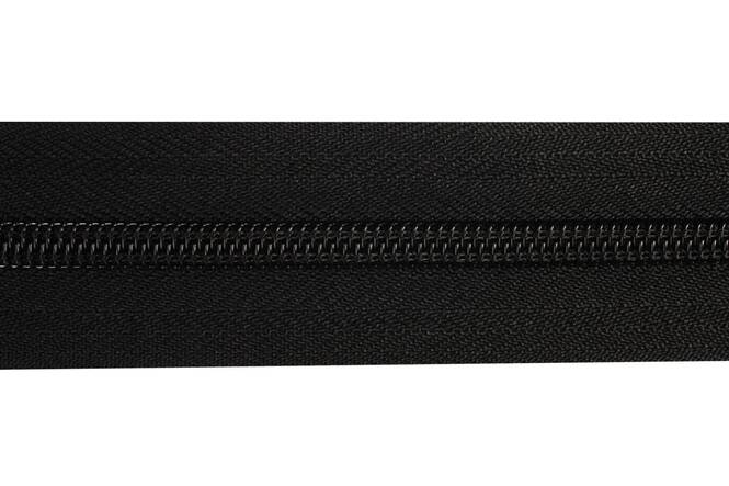 YKK Reißverschlüsse 8 mm nicht teilbar X-form schwarz