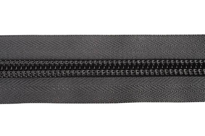 YKK Reißverschlüsse 10 mm nicht teilbar X-form grau