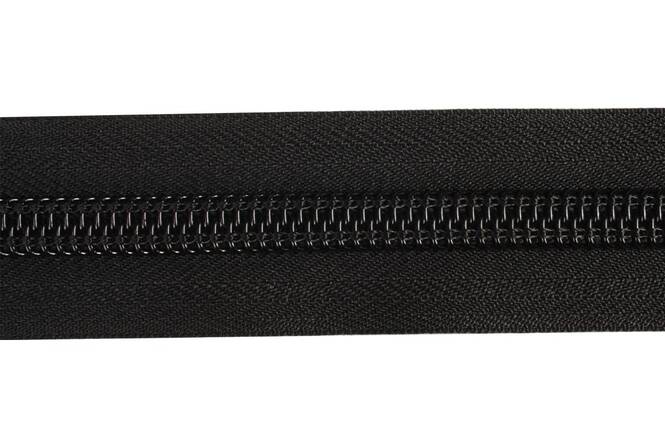 YKK Reißverschlüsse 10 mm nicht teilbar X-form schwarz