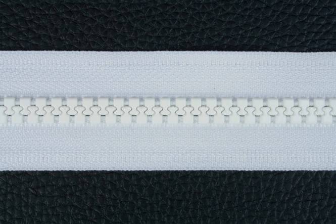 YKK VISLON Profilreißverschlüsse 8,6 mm 10 V nicht teilbar O-form weiß