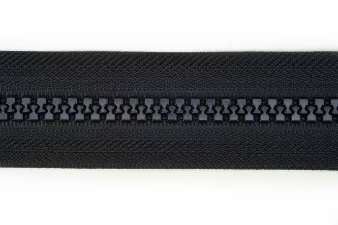 YKK VISLON Profilreißverschlüsse 8,6 mm 10 V nicht teilbar X-form schwarz