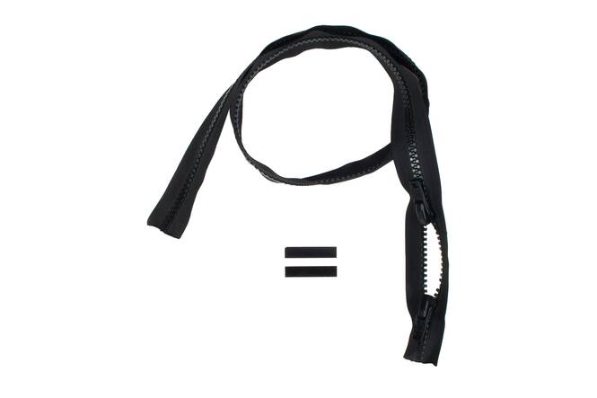 YKK VISLON Profilreißverschlüsse 8,6 mm 10 V nicht teilbar O-form schwarz