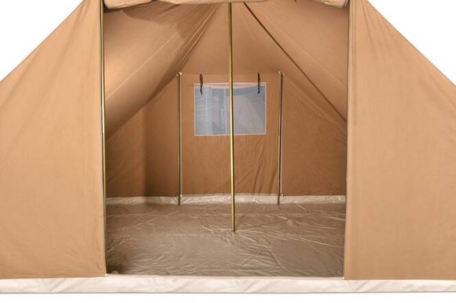 Gruppenzelt  Tramp mit festem Boden