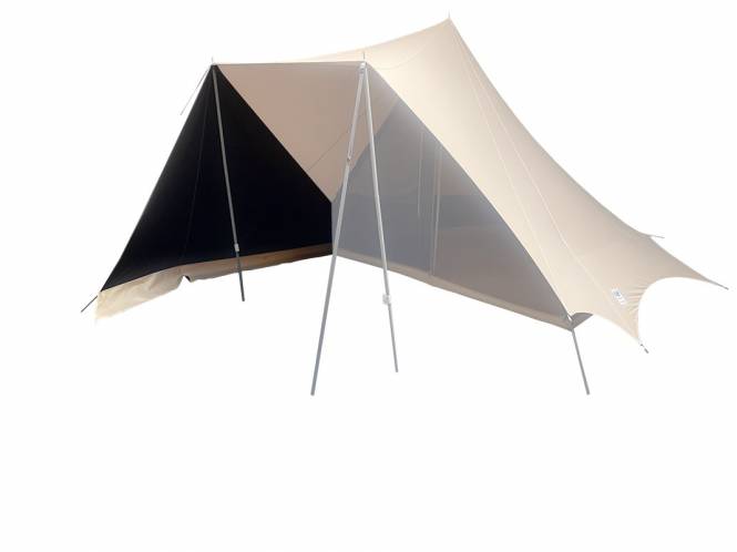 Seitenschirm Bedouin 240 schwarz