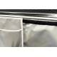 Wohnwagenschürtze / WINDBLENDE maßgeschneidert heavy duty 60 cm, mit Klettband, grau