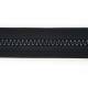 YKK VISLON Profilreißverschlüsse 10 mm 10 V nicht teilbar X-form schwarz [CLONE]