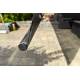 Sonnenschutz ESVO Volant Deluxe 350 Gr/M² 140 cm, schwarz