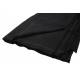 Brandwerende stof, molton, zwart, 300 gram, 300cm