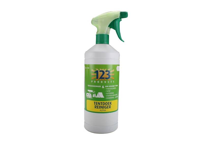 123 Products Alpha Zeltstoffreiniger.