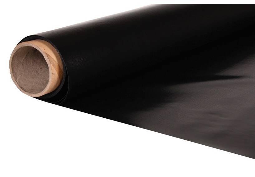 Verstärktes PVC für Abdeckplane und mehr, schwarz 650 Gr./M²