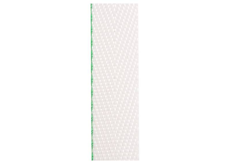 Schrägband 15 mm, Polyester, weiß