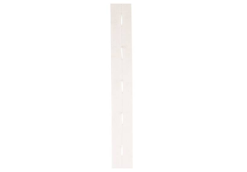 Knopfloch-Elastic 18 mm, Weiß