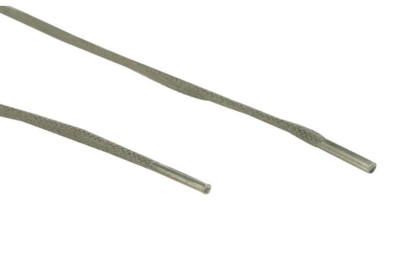 Schnürsenkel flach 45 cm, grün