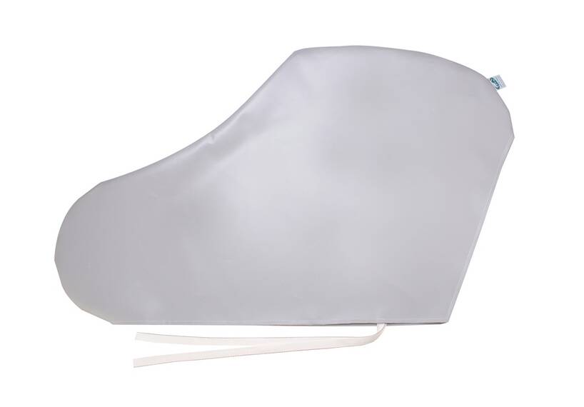Deichselschutzhaube PVC, grau