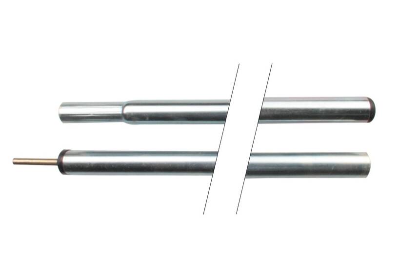 Zeltstang 19 mm stahl 145 cm blau-passiviert