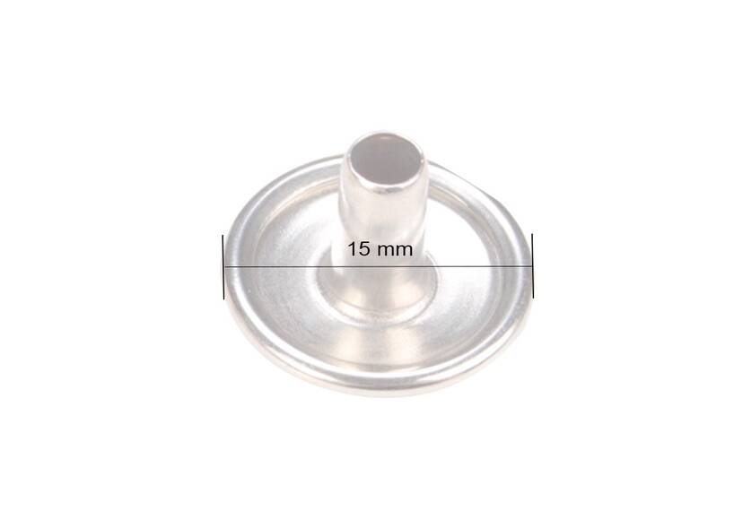 Satz ESVO Druckknöpfe Ø15 mm, 12 Stück